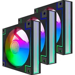 Комплект вентиляторов GameMax 3*120мм Black ARGB (RD300 BK)
