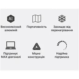 Підставка для ноутбука OfficePro LS111G Grey [144441] - мініатюра 10