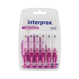 Щітка міжзубна INTERPROX 4G MAXI CONICAL 2.3 мм, 6 шт.