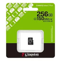 Карта пам'яті 256GB microSDXC Canvas Select Plus G en3 150R A1 Single Pack w/o ADP SDCS3/256GBSP