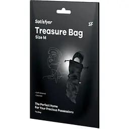 Мішечок для зберігання іграшок Satisfyer Treasure Bag M Black