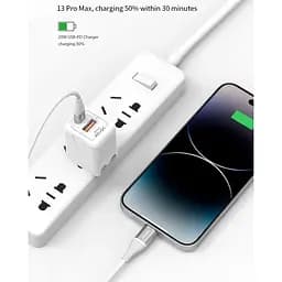 Кабель для зарядки Vokamo SC4 Luxlink Type-C to Lightning 20Вт 1.2 м - мініатюра 6