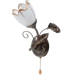 Бра Brille LK-148W/1 настенное накладное с выключателем флористика