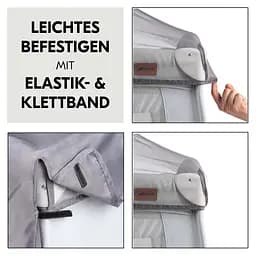 Сітка для дитячого манежу Hauck Travel Bed Canopy Grey, сіра (59920-4) - мініатюра 8