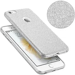 Чохол-накладка Toto TPU Shine Case iPhone 6/6s Silver - мініатюра 2