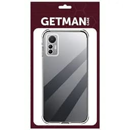 TPU чохол GETMAN Ease logo посилені кути Full Camera для Xiaomi 12 Lite Безбарвний (прозорий) - мініатюра 6