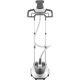 ARDESTO Отпариватель вертикальный IR-S26, 1785Вт, 2600мл, вешалка, нерж. сталь, белый+серый