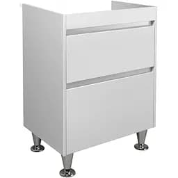 Тумба Мойдодир Prime 60 під умивальник/стільницю підлогова Білий