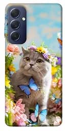 Чохол Demsky Spring cat для Samsung Galaxy M54 5G