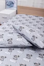 Комплект постільної білизни Moon&Star King Size 220x240 наволочки 2х70х70 Teddy Boy Бязь Gold Люкс - мініатюра 6