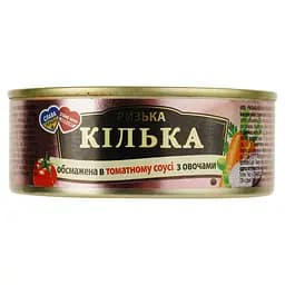 Кілька Brivais Vilnis ризька в томатному соусі з овочами 240 г (481153)