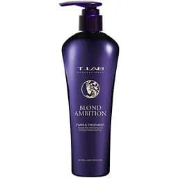 Кондиционер T-LAB Professional Blond Ambition Purple Treatment для коррекции оттенка и ревитализации волос 300 мл