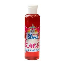 Клей для слайму Mi-mi Slimi 71729Red червоний, 200 мл