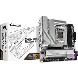 Материнская плата Gigabyte B650M Aorus Elite AX Ice Socket AM5