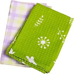 Набор вафельных полотенец MirSon №609 Light green 60х45 см (2200006740209)