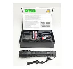 Ліхтарик Bailong P08-P50, 5 різ., алюміній, водостійкий, ударостійкий, акумулятор - мініатюра 4
