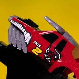 Машинка Otamanko Танцююча машинка Bull Rider Червоний - мініатюра 6