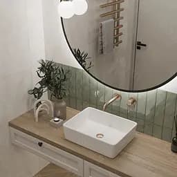 Умивальник VBI Asti white накладний VBI-013000, Білий