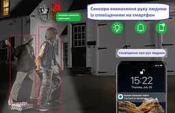 Вулична WiFi камера Besder 85  9Мп  3 об'єктиви Zoom 6-кратний  IcSee - мініатюра 6