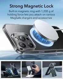 Прозорий чохол ESR Zero Clear Case (HaloLock) Clear для iPhone 16 Pro Max (1A7740102) - мініатюра 5
