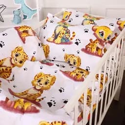 Підковдра MirSon Бязь Kids Time 20-0034 King Tiger 160х220 см (2200009639067) - мініатюра 3