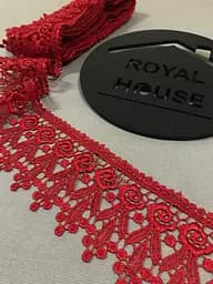 Мереживо Троянда червоне