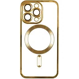 Чохол EndorPhone Metallic Full Camera Magsafe Apple iPhone 15 Pro Gold
