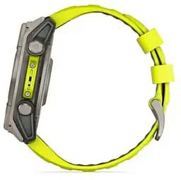 Смарт-годинник Garmin Fenix 8 51mm Solar Sapphire Titanium w. Amp Yellow/Graphite Silicone Band (010-02907-20/21) - мініатюра 9