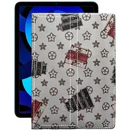 Чехол StatusCASE из экокожи для планшета Apple iPad Air 2020 Луи-Витон-белый