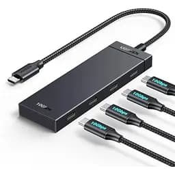 Концентратор Ugreen USB-C to 4xUSB-C 3.2 Gen2 10Gbps CM806 black (35584)