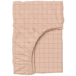 Простирадло Cosas на резинці в дитяче ліжечко 70х140 rose geometry, рожевий (CellAshrose_70x140x12)