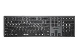 Клавіатура бездротовa A4tech FBX50C Grey, Bluetooth/2.4 ГГц, Fstyler Compact Size keyboard, USB, 300 мАгод