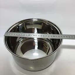 Чаша 4 літри до мультиварки DEX DMC-10, DEX DMC-50, DMC-60 з нержавіючої сталі - мініатюра 4