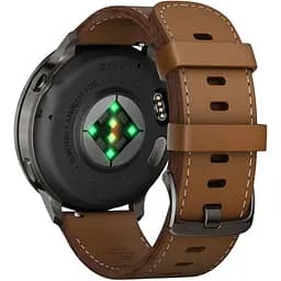 Смарт-годинник Garmin Venu 4 45mm Slate with Brown Leather Band (010-03014-03) [153838] - мініатюра 6
