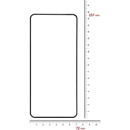 Захисне скло BeCover для Samsung Galaxy M11 SM-M115 Black (704848) - мініатюра 3