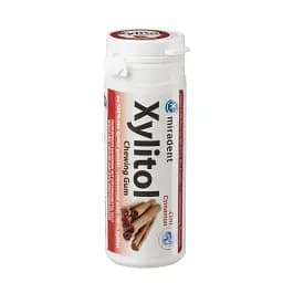 Жувальна гумка з ксилітолом Xylitol Chewing Gum Cinnamon 30 шт, Miradent