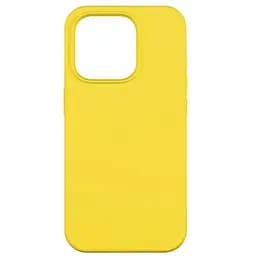 Чохол Silicone Case Full Size AA Apple iPhone 13 Pro Canary Yellow (27943_3338062)