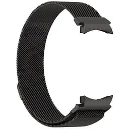 Ремінець металевий для смарт-годинника Google Pixel Watch 40,42,43,44,45,46,47 mm, Milanese Magnetic, чорний, міланська петля, браслет на магнітній застібці, сумісний з годинником Google Pixel Watch, для моделей з розміром корпусу 40,42,43,44,45,46 - мініатюра 4
