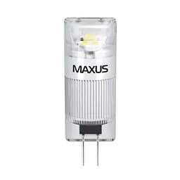 Лампа світлодіодна Maxus G4 1W 5000K 12V (1-LED-340-T)