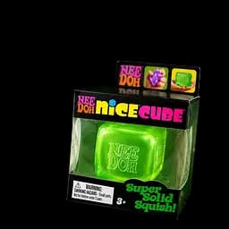 Антистрес-кубик льоду NeeDoh Nice Cube 5.5 см зелений
