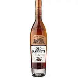 Упаковка бренді Old Kakheti 5 зірок 40% 6 л (0.5 л х 12 шт.) - мініатюра 2