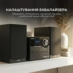 Музичний центр Sharp XL-B517D(BK) Black - мініатюра 8