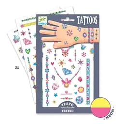 Набор наклеек на тело Djeco Дженис (DJ09587)