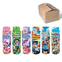 Мильні бульбашки 17151 Пані Булька "Мультфільми" 100 мл (4820005215195) Мікс