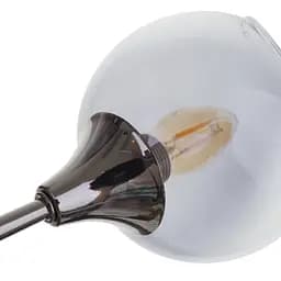 Люстра стельова Brille в спальню Е14 40W BK (LK-720C/5) - мініатюра 3