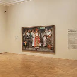 Інтер'єрна картина Наречена, Федір Кричевський, Україна, істория, інтер'єрний декор, 42×60 см (id6882) - мініатюра 4