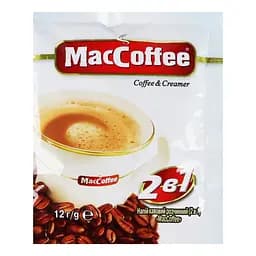 Напиток кофейный MacCoffee 2в1 Coffee&Creamer без сахара, 12 г (599039)