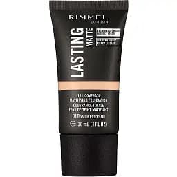 Тональная основа Rimmel Lasting Matte тон 010 (Warm Porcelain) 30 мл