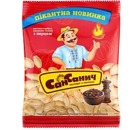 Семена подсолнечника Сан Саныч Смесь перецов жареные соленые 65 г
