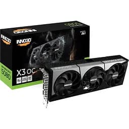 Видеокарта Inno3D GeForce RTX 5080 16 GB X3 OC (N50803-16D7X-17603930) EU [127204]